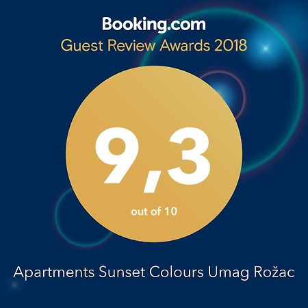 Apartments Sunset Colours Umag Rozac Экстерьер фото